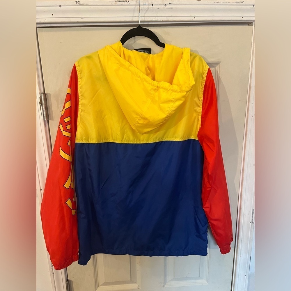 Pac-Man Video Game Hoodie Windbreaker Jacket - Picture 10 of 10